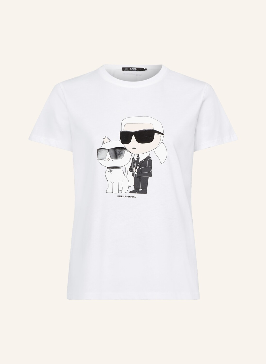 

Футболка KARL LAGERFELD, белый