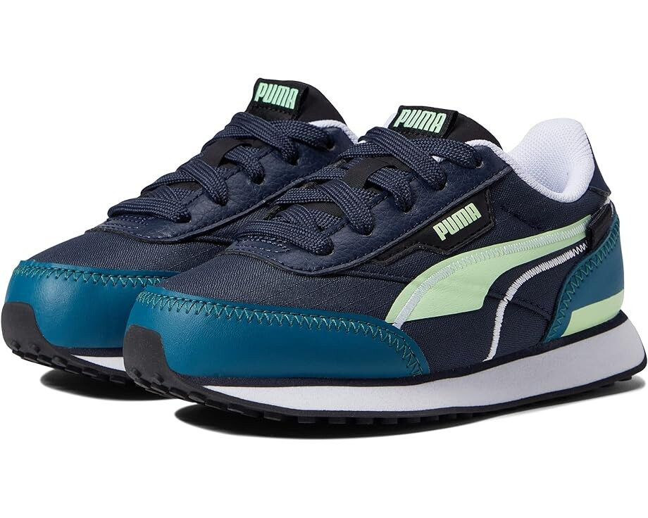 

Кроссовки Puma Future Rider Twofold, цвет Parisian Night/Puma Black/Blue Coral