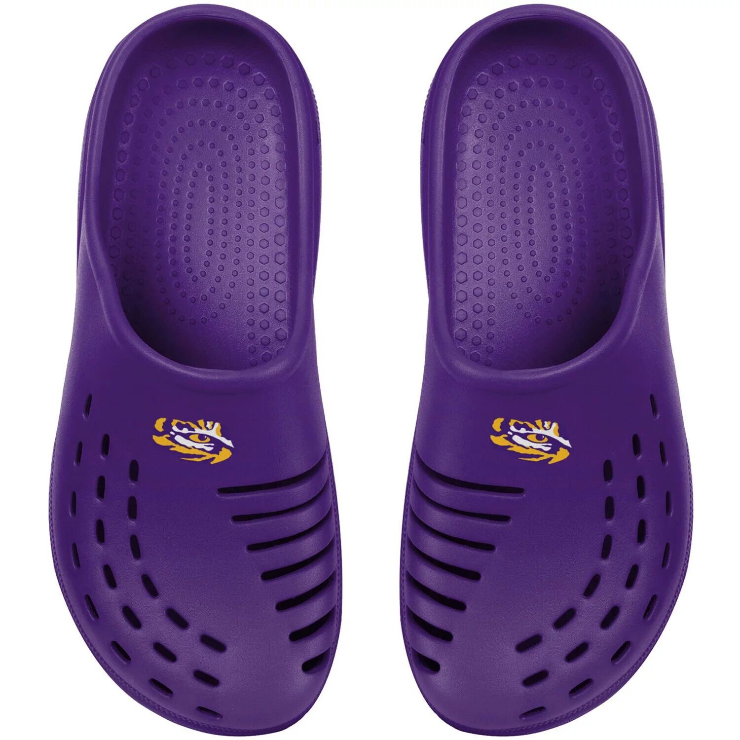 

Молодежные фиолетовые сабо LSU Tigers Sunny Day FOCO Unbranded