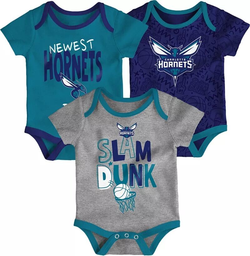 

Набор одежды из 3 предметов Outerstuff Infant Charlotte Hornets Creeper