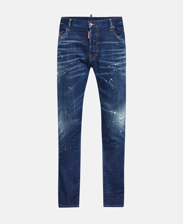 

Джинсы узкого кроя Dsquared2, индиго