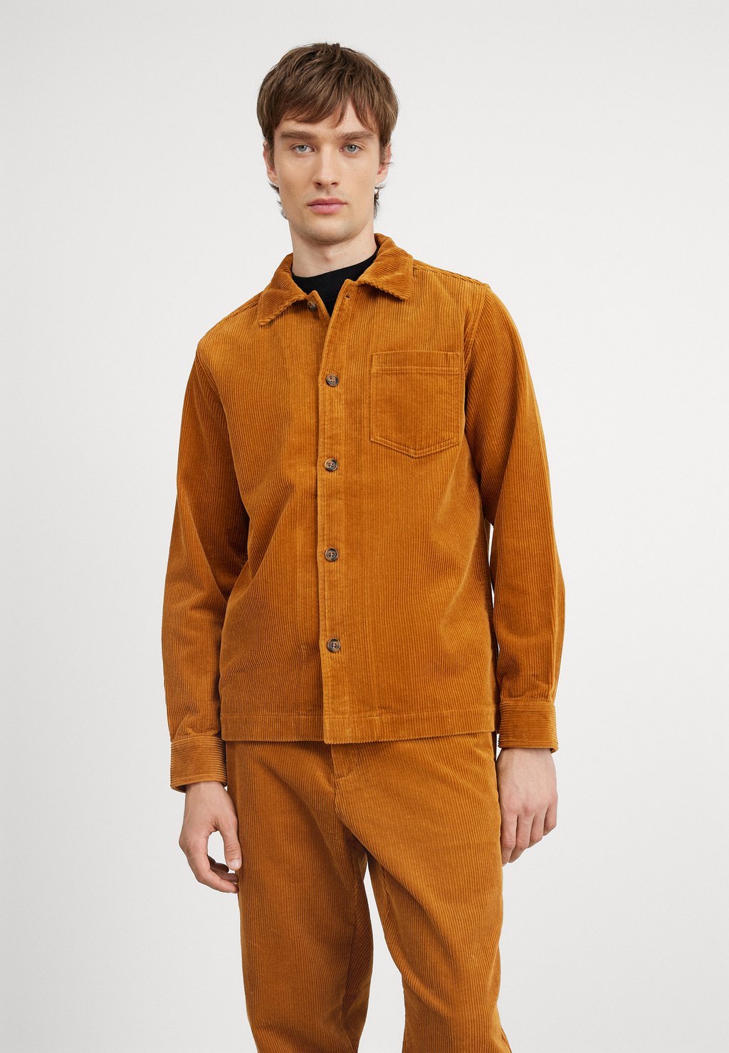 

Рубашка LAYTON CORDUROY OVERSHIRT Les Deux, оранжевый