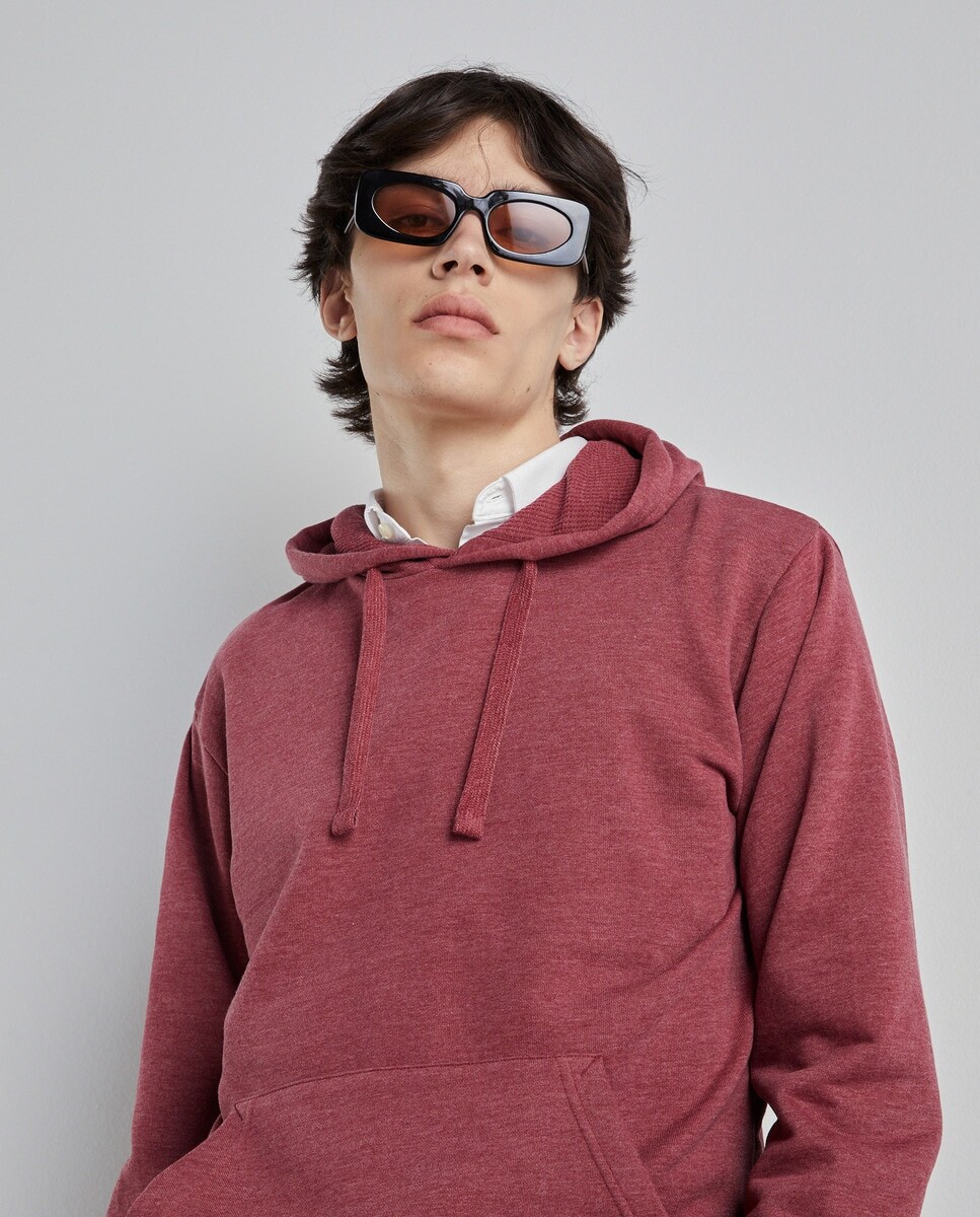 

Мужская толстовка с карманом-кенгуру Easy Wear, красный