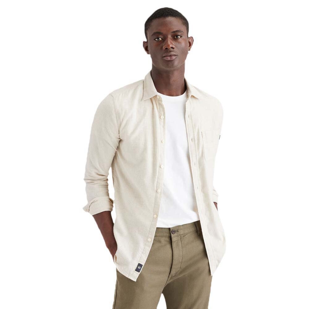 

Рубашка с длинным рукавом Dockers Slim Original, бежевый