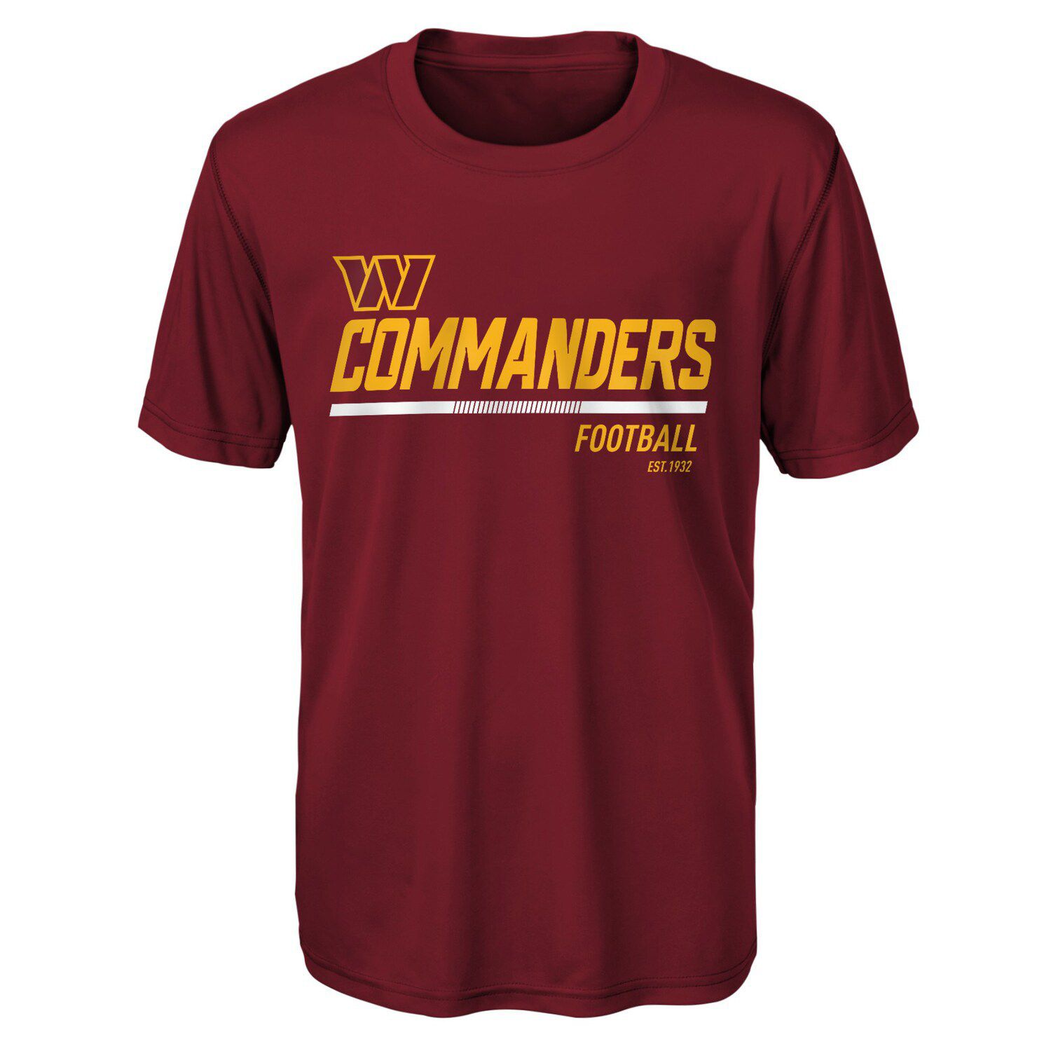 Молодежная бордовая футболка Washington Commanders Engaged Outerstuff