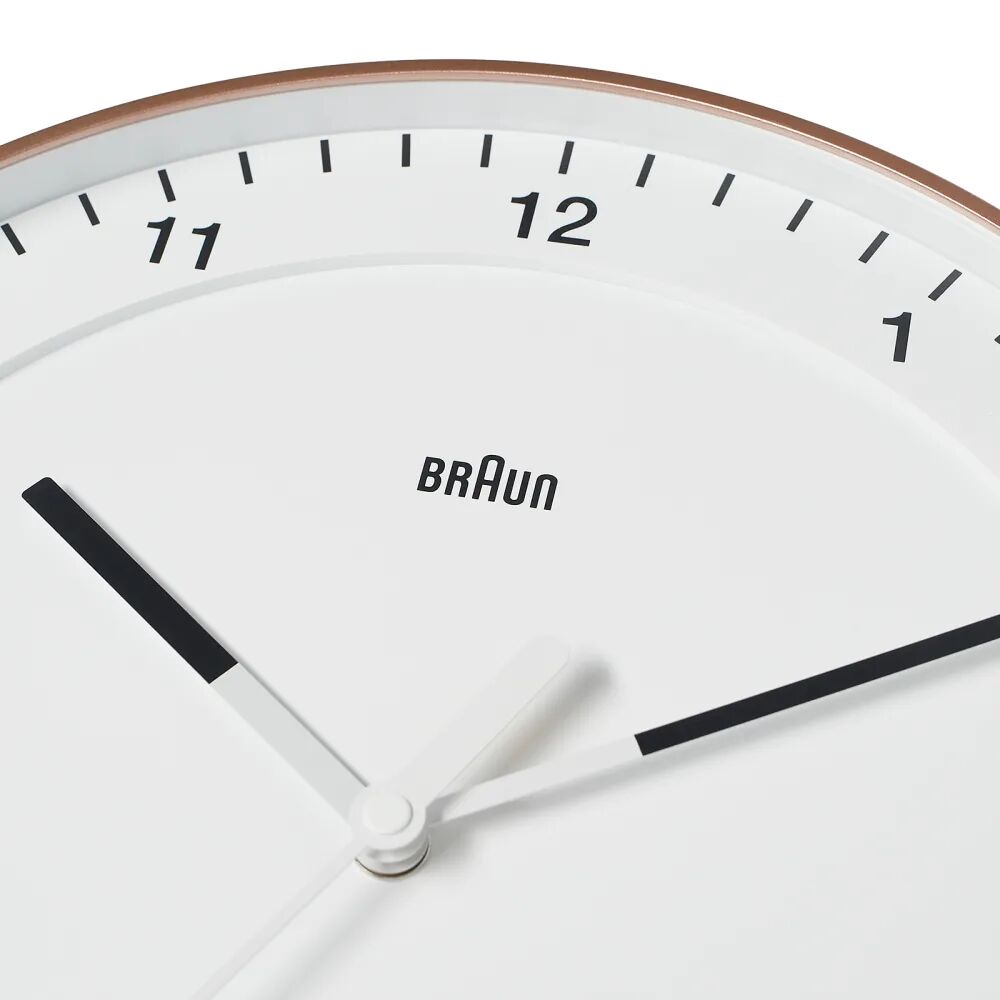 цена Braun Коричневые большие настенные часы, розовый