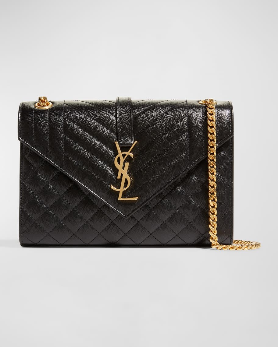 

Средняя сумка на плечо с цепочкой-конвертом Saint Laurent