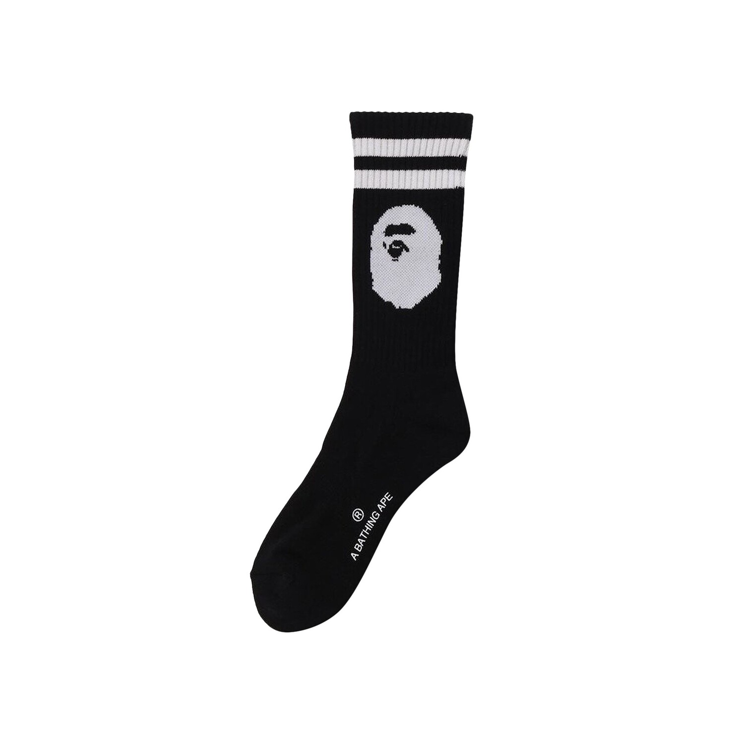 

Носки BAPE Ape Head Line, цвет Черный