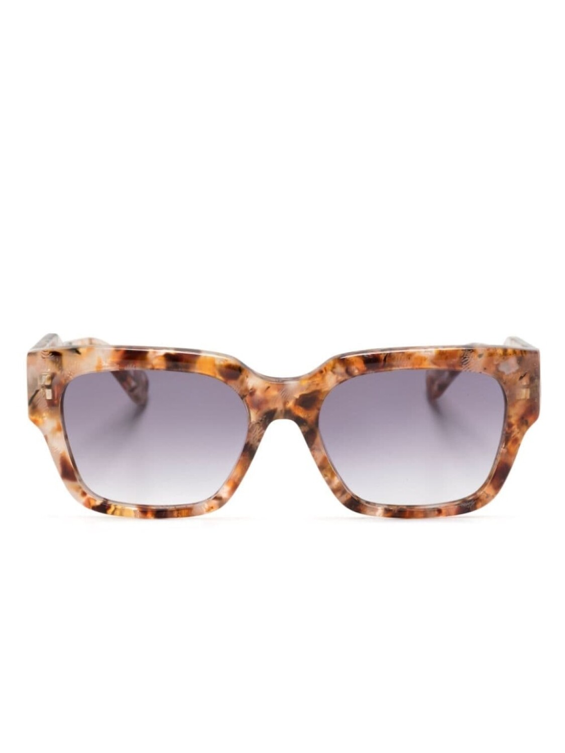 

Chloé Eyewear солнцезащитные очки Gayia в прямоугольной оправе, нейтральный цвет