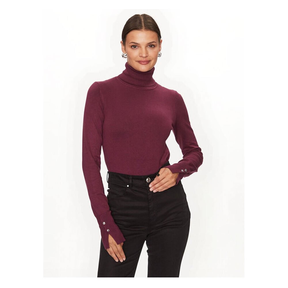 

Свитер Guess High Neck, фиолетовый