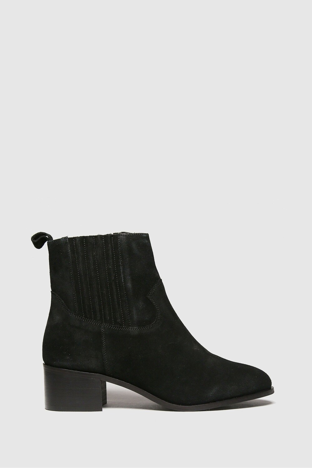 

Черные замшевые туфли Cheryl на толстом каблуке Schuh, черный