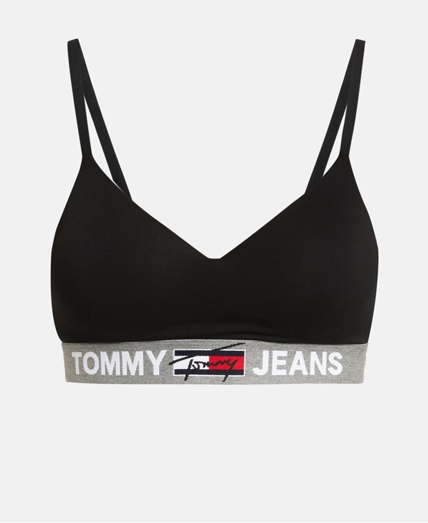 

Бюстгальтер с формованной чашкой Tommy Jeans, черный