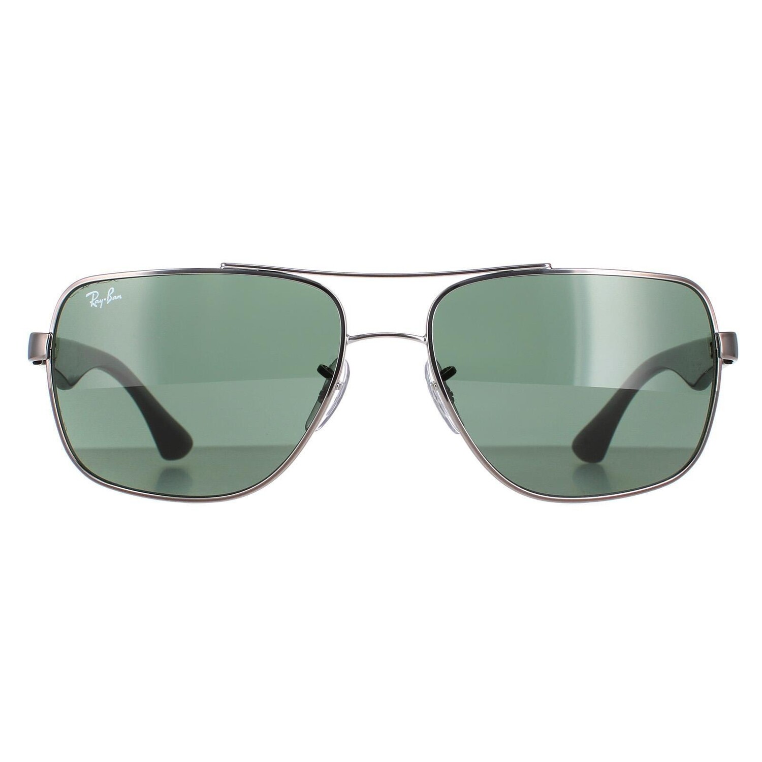 

Прямоугольник Металлический Темно-Зеленый RB3483 Ray-Ban, серый