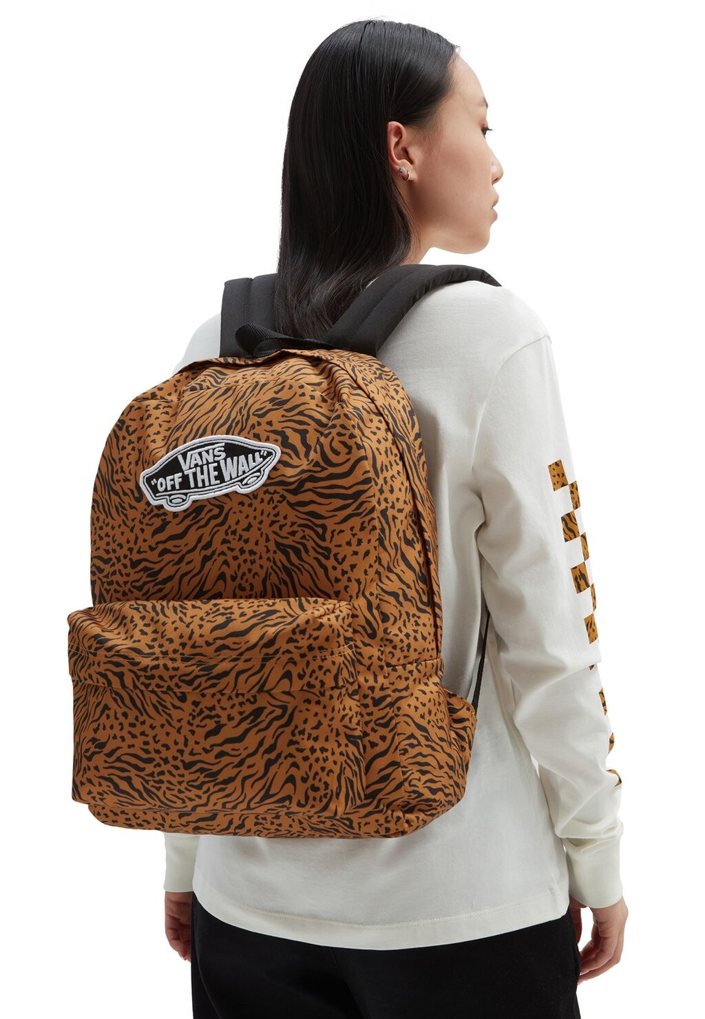 

Рюкзак Realm Vans, цвет golden brown black