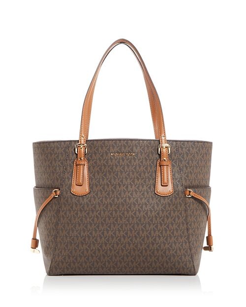 

Сумка-тоут Signature Voyager East West Michael Kors, цвет Brown