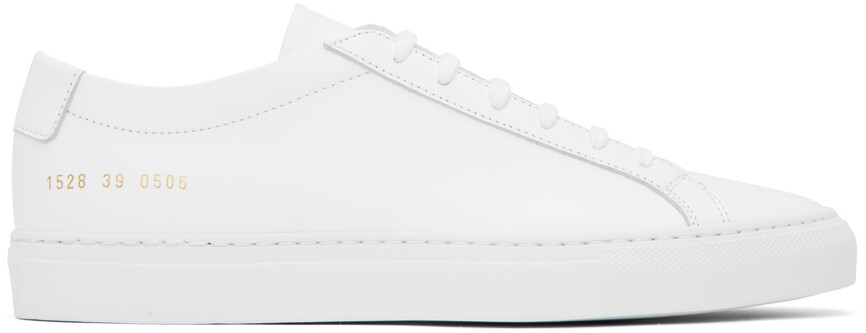 

Общие проекты Белые кроссовки Achilles Common Projects