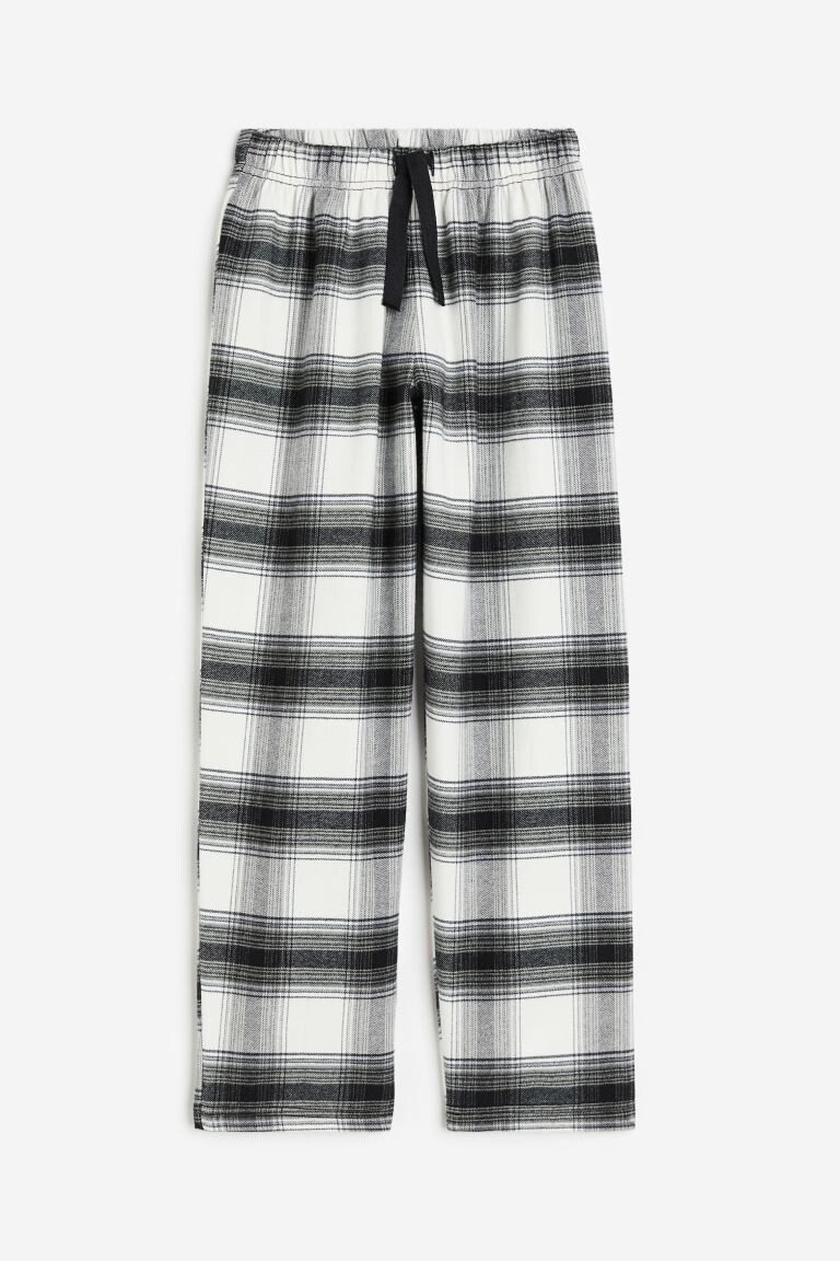 

Хлопковые пижамные штаны H&M
