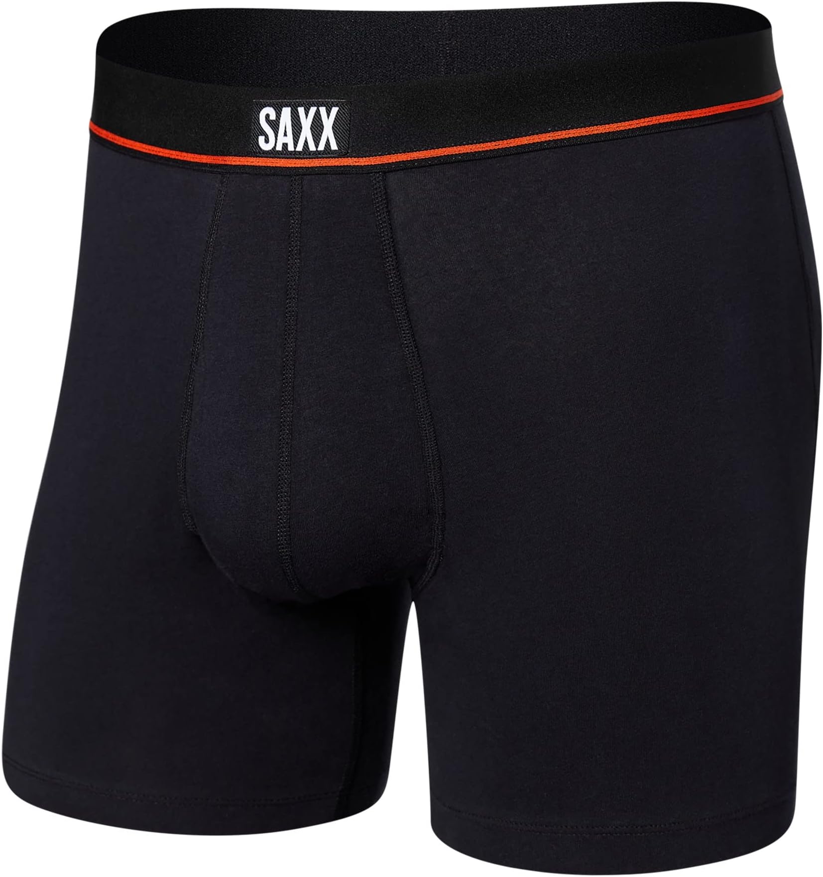 боксеры saxx underwear non stop stretch trunk fly разноцветный Трусики-боксеры из хлопкового стрейча Non-Stop SAXX UNDERWEAR, черный