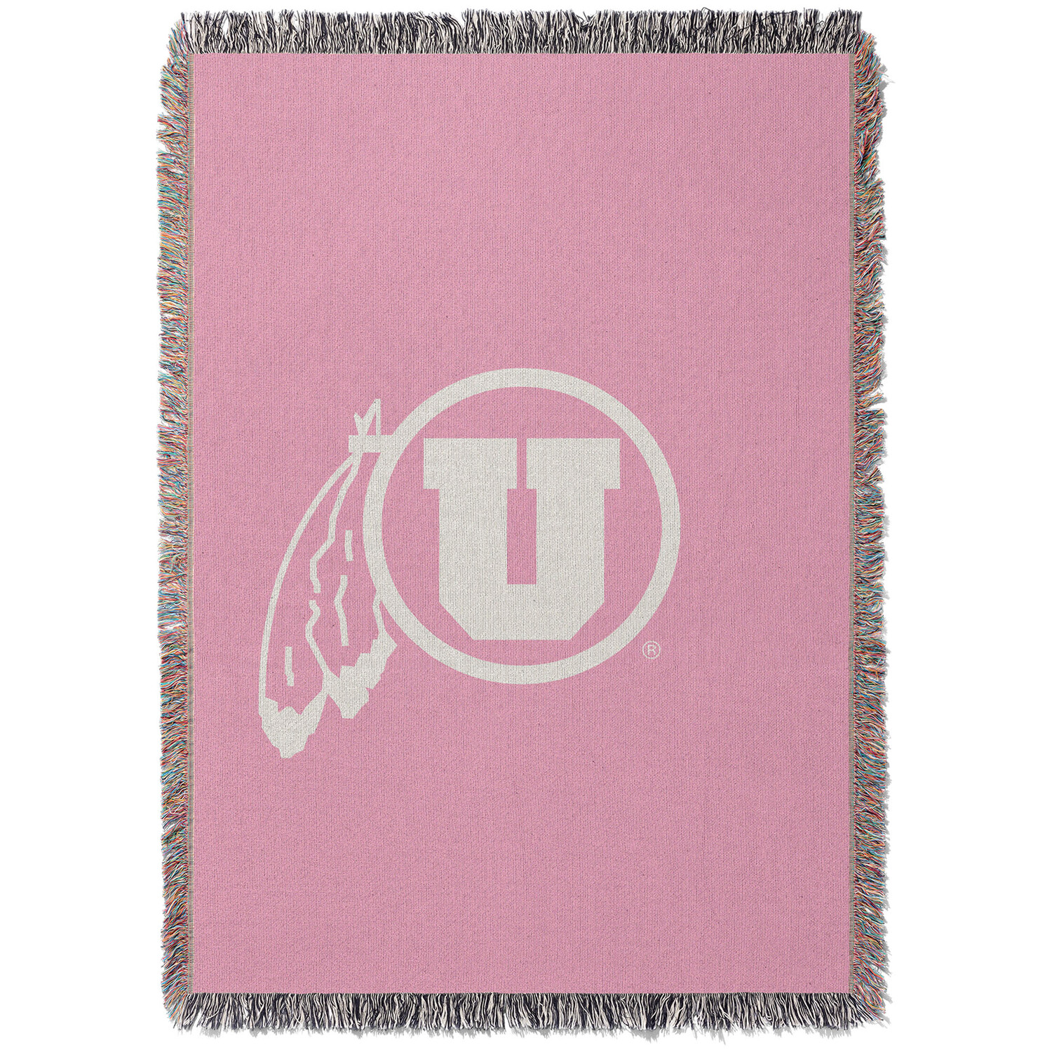 

Тканое одеяло Chad & Jake Utah Utes, розовый