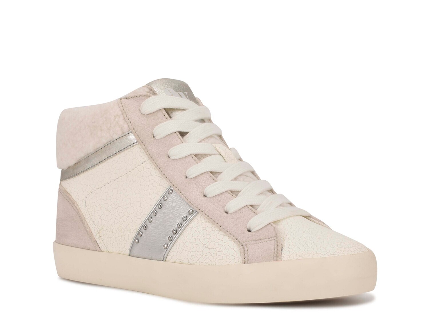 

Высокие кеды Nine West Stunnah, слоновая кость, Бежевый