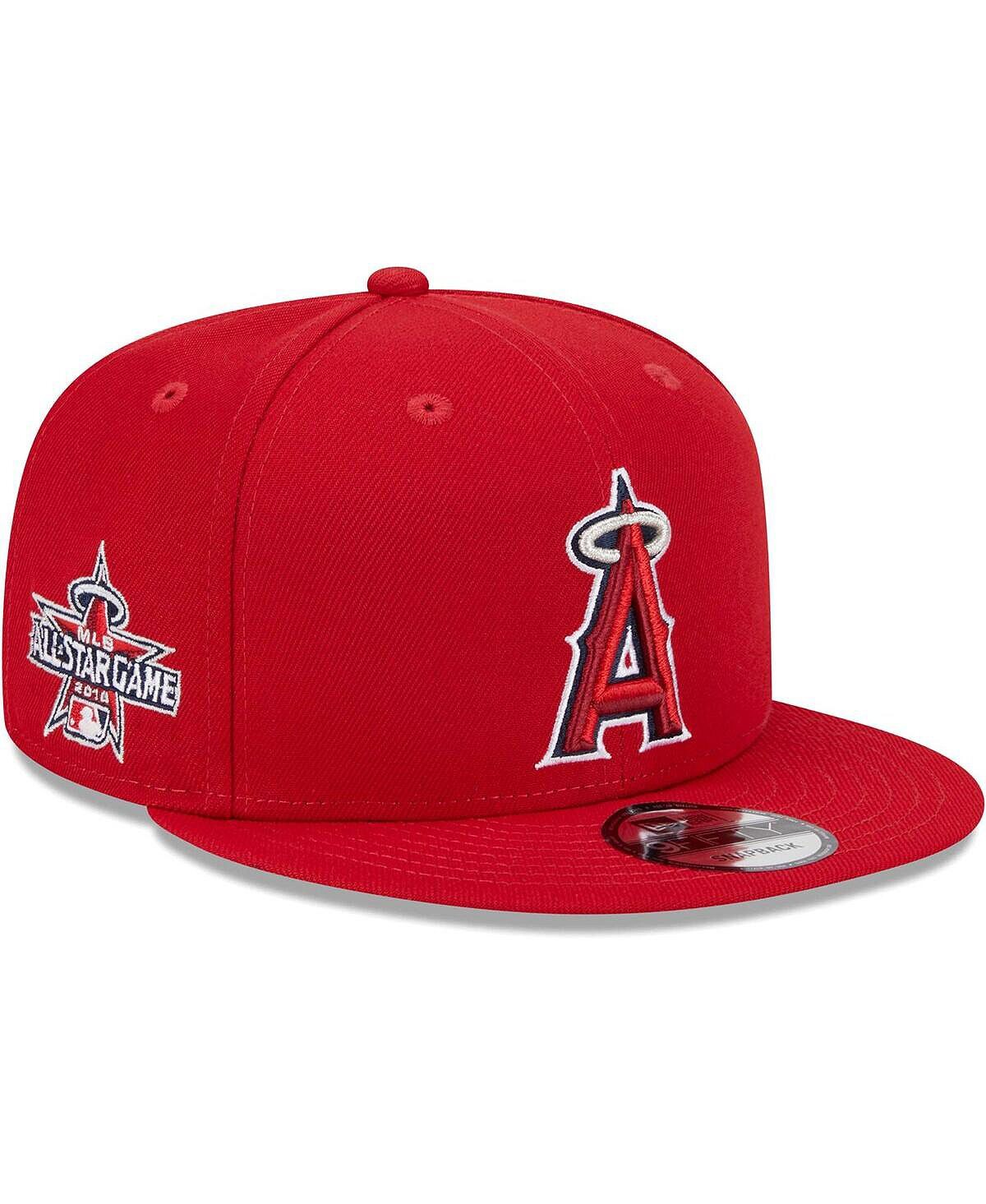 

Мужская красная бейсболка Snapback 9FIFTY с боковой нашивкой Матча всех звезд MLB 2010 Los Angeles Angels New Era