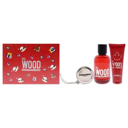 Подарочный набор туалетной воды Red Wood 100мл, Dsquared2