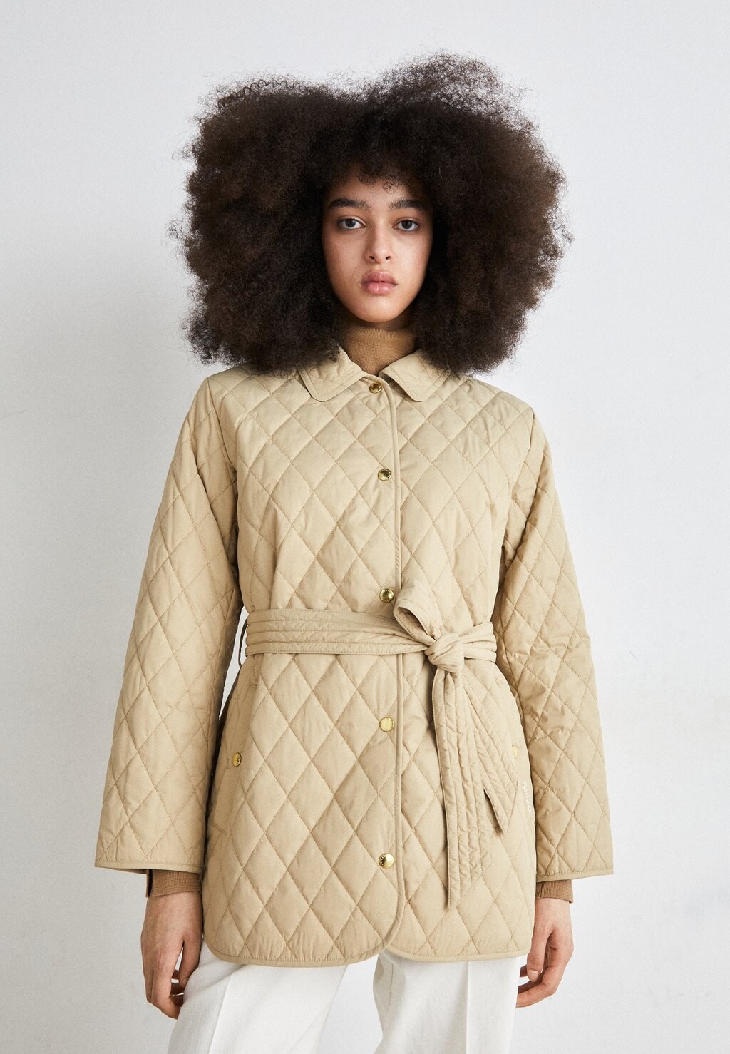 

Короткое пальто REIL Barbour, бежевый