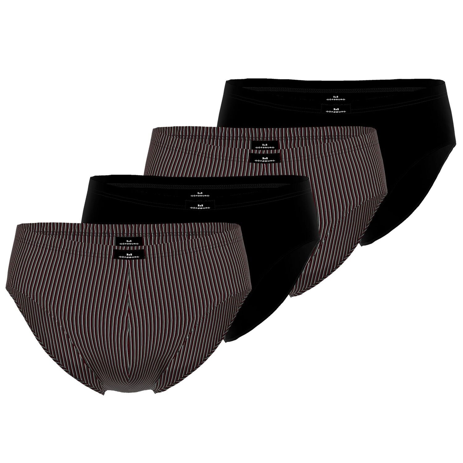 

Трусы Götzburg s 4er Pack, цвет Schwarz/Gestreift