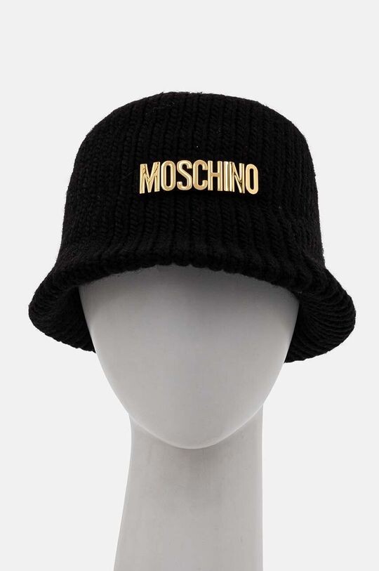 

Шапка из смесовой шерсти Moschino, черный