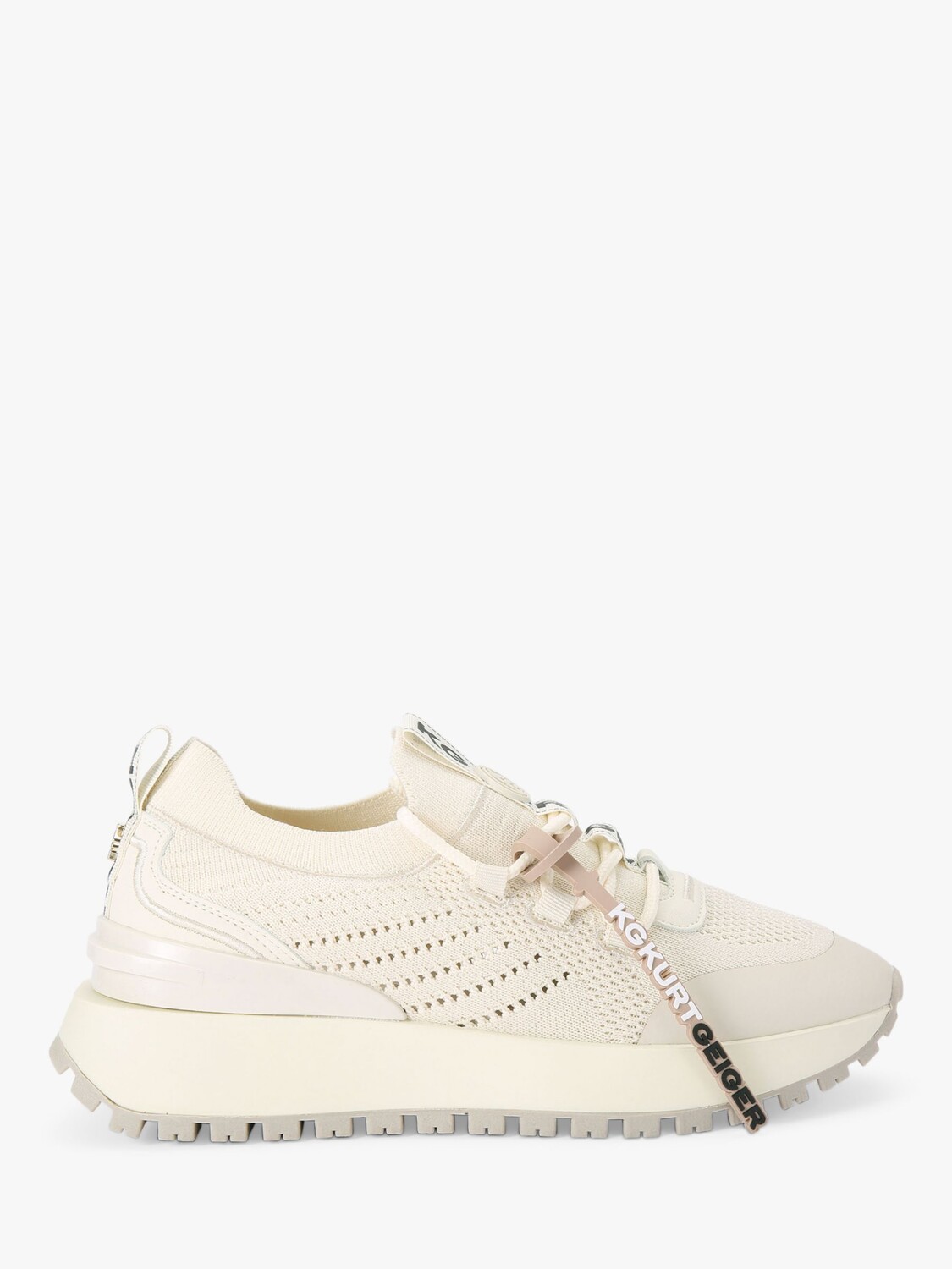 

Массивные кроссовки KG Kurt Geiger Lux, натуральная замазка