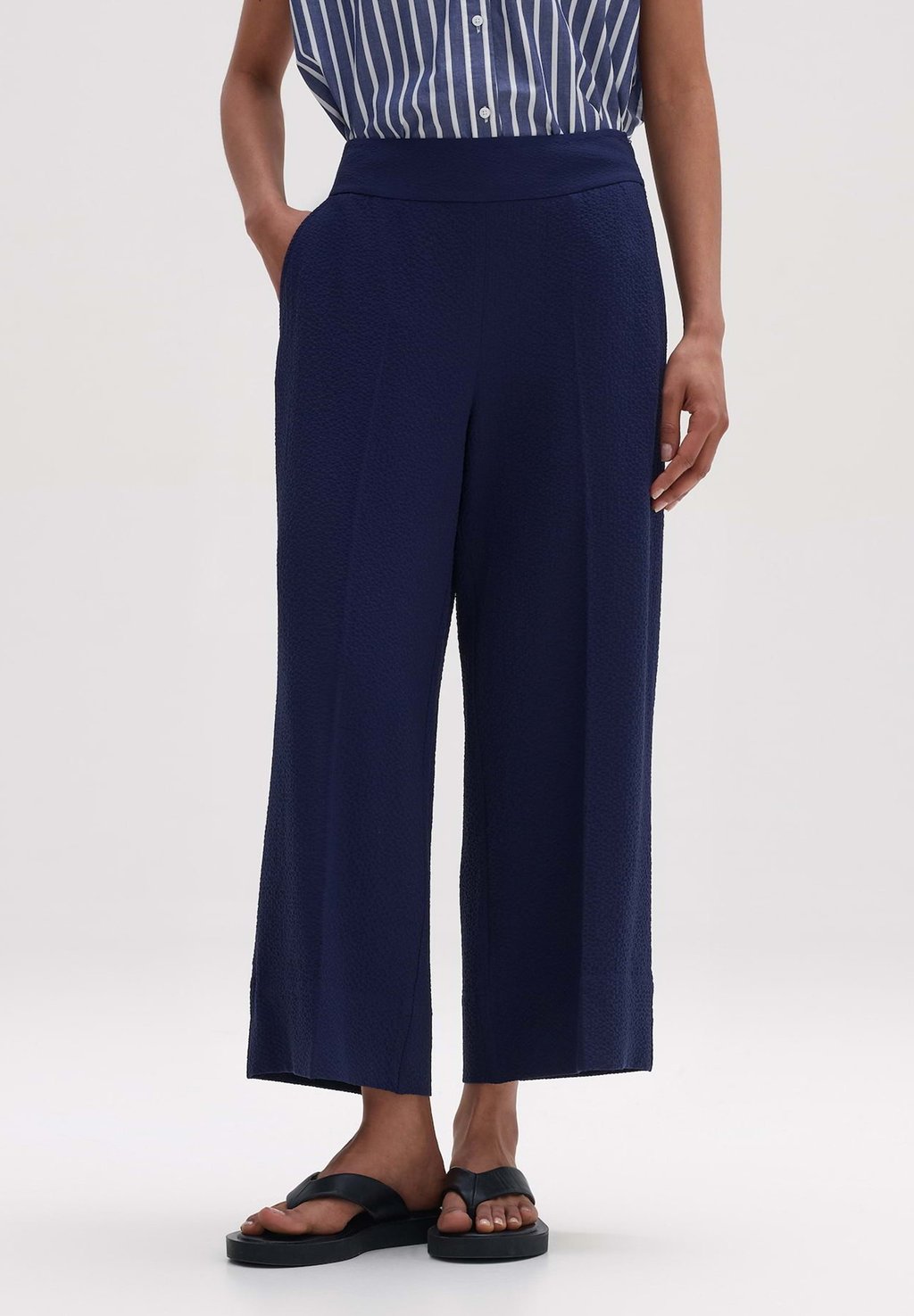Брюки CULOTTE MISHA STRUCTURED Opus, цвет blue hour suede the blue hour box