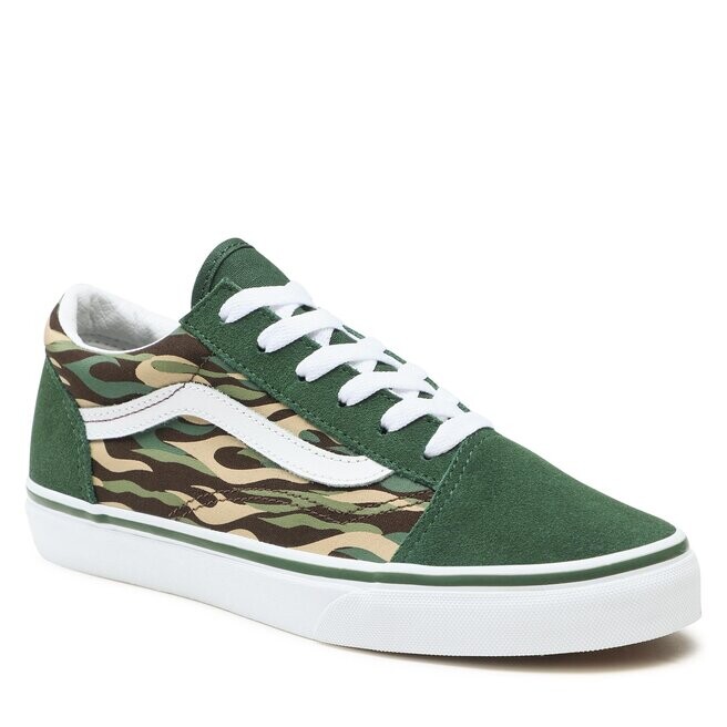 

Кроссовки Vans JnOld Skool, зеленый