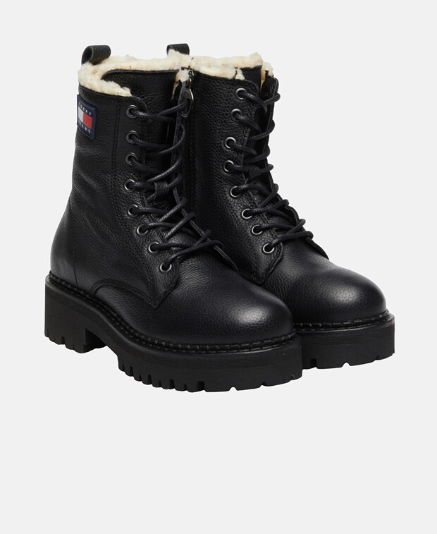 

Ботинки на шнуровке Tommy Jeans, черный