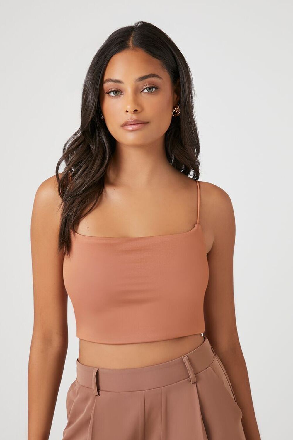 

Контурная укороченная майка Forever 21