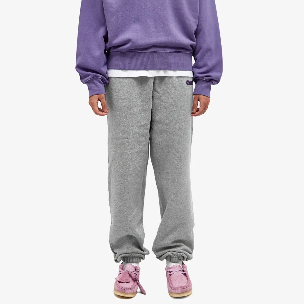 

Carhartt WIP Спортивные брюки с логотипом Bubbles, серый