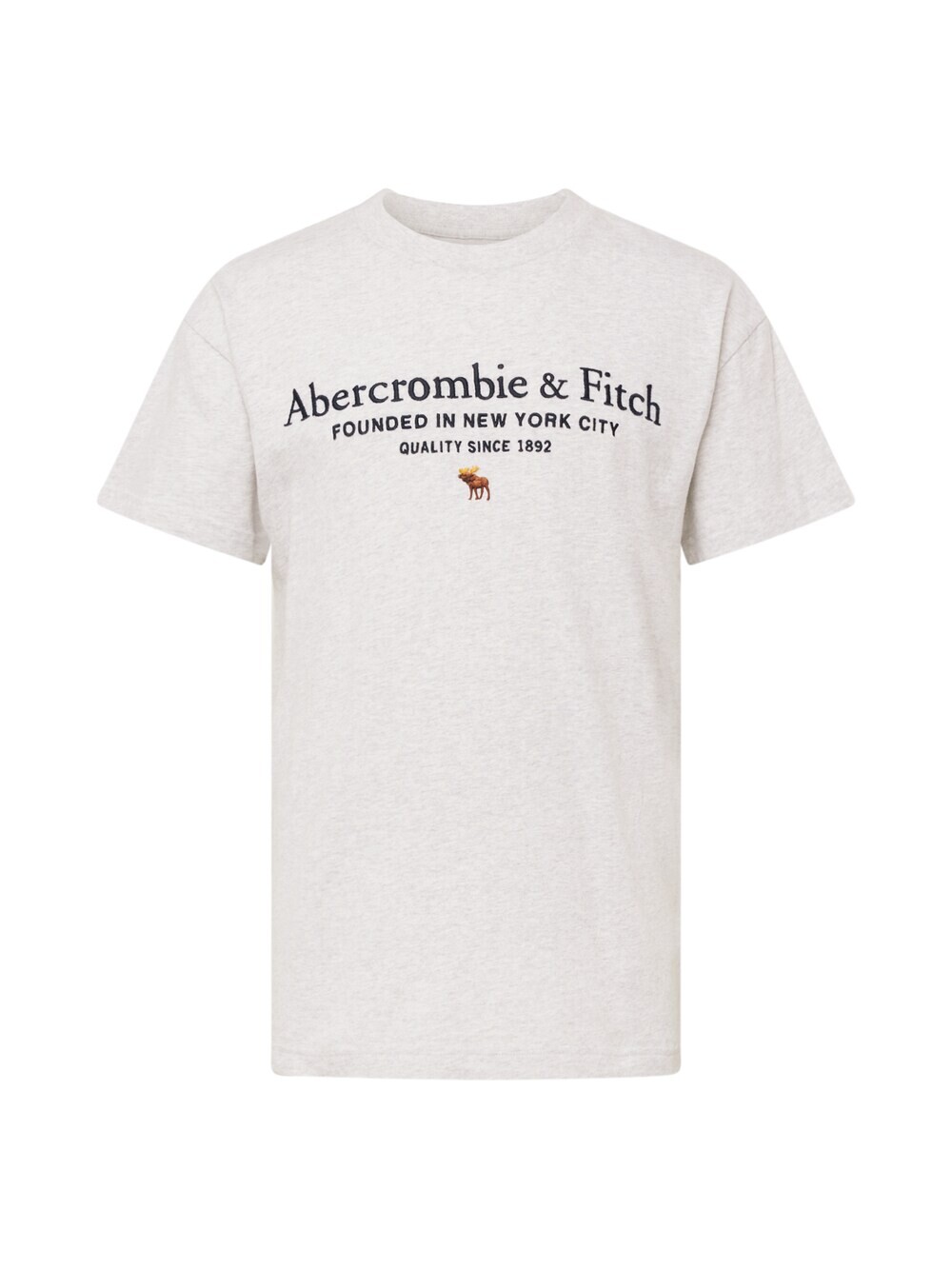 

Футболка Abercrombie & Fitch, пестрый серый