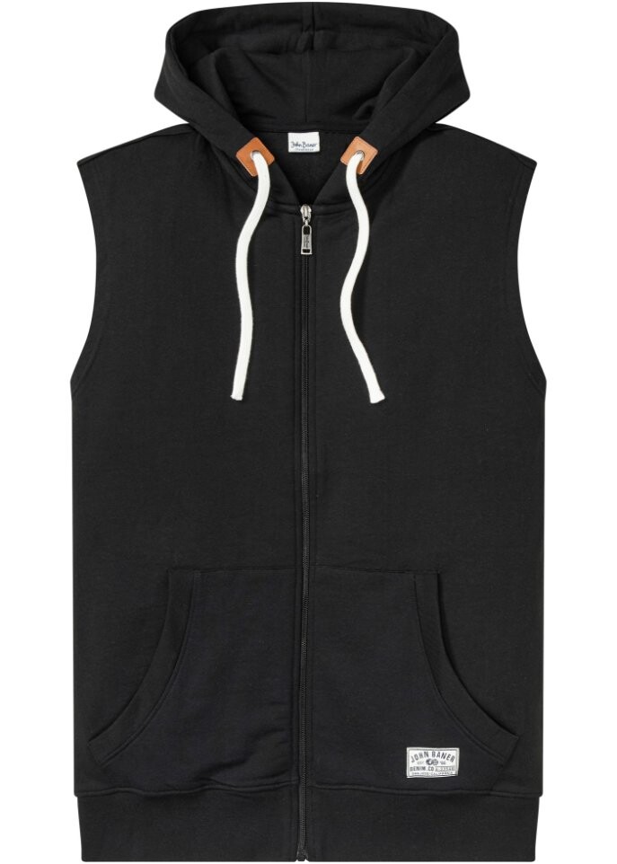 

Спортивный жилет из переработанного полиэстера John Baner Jeanswear, черный