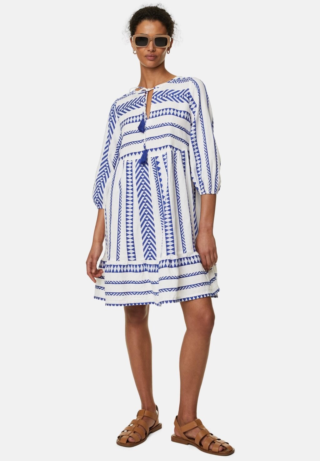 

Летнее платье Marks & Spencer, синий