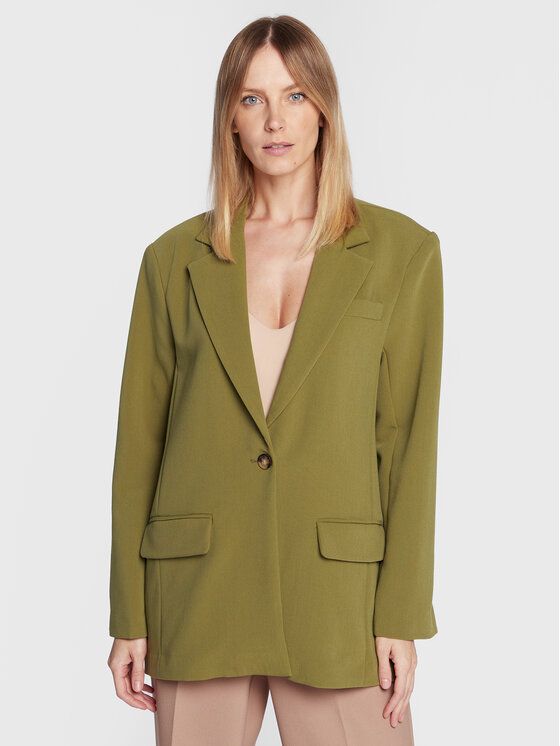 Куртка стандартного кроя Moss Copenhagen, зеленый