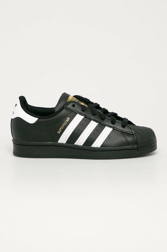 

Кожаные туфли суперзвезды adidas Originals, черный