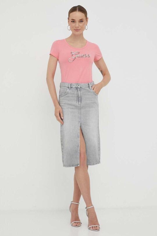 

Футболки Guess, фиолетовый