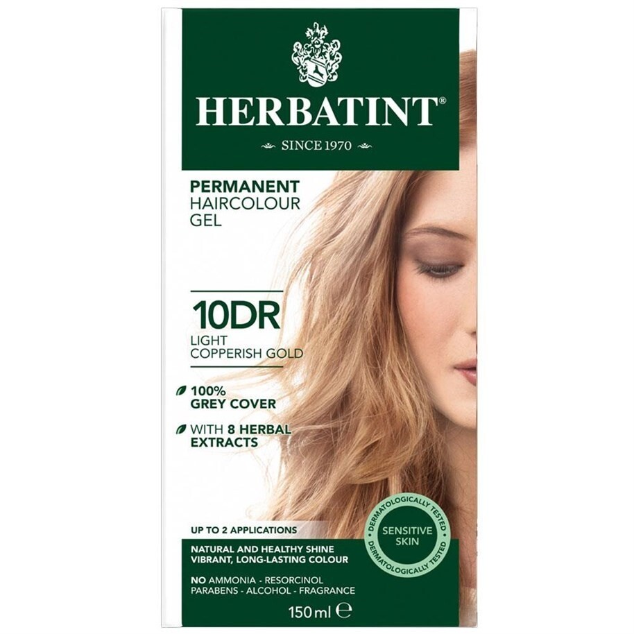 

Краска для волос Herbatint 10DR Светло-медное золото 60 мл