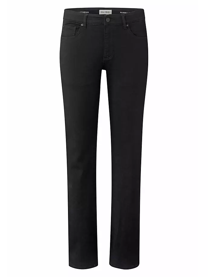 Узкие прямые джинсы Russell Dl1961 Premium Denim, цвет cavern
