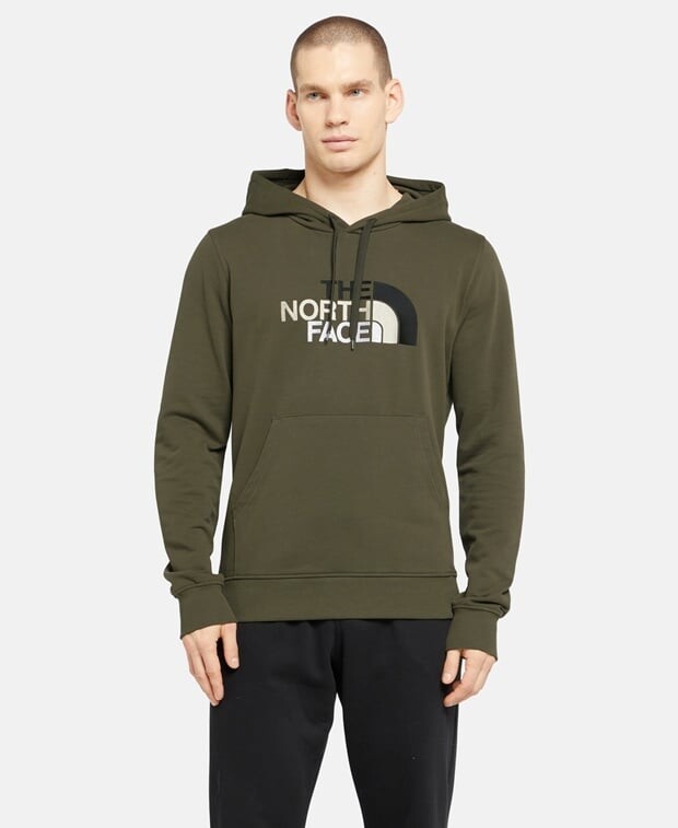 

Худи с капюшоном The North Face, серо-коричневый