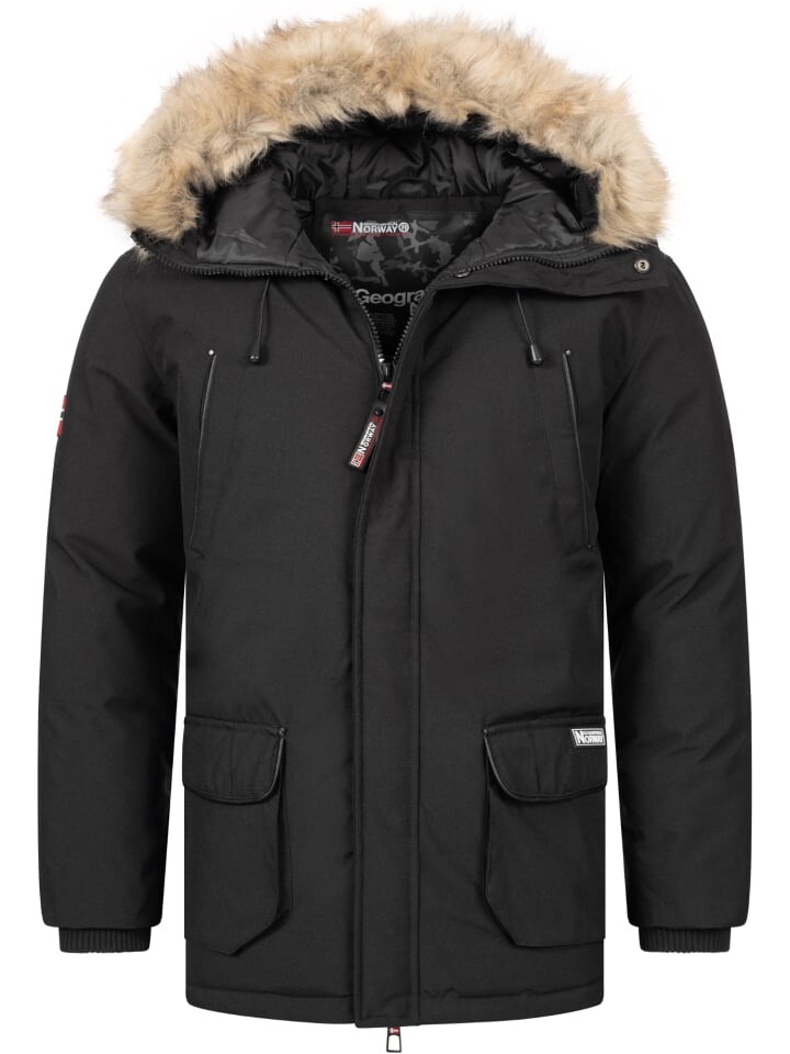

Зимняя куртка Geographical Norway, черный