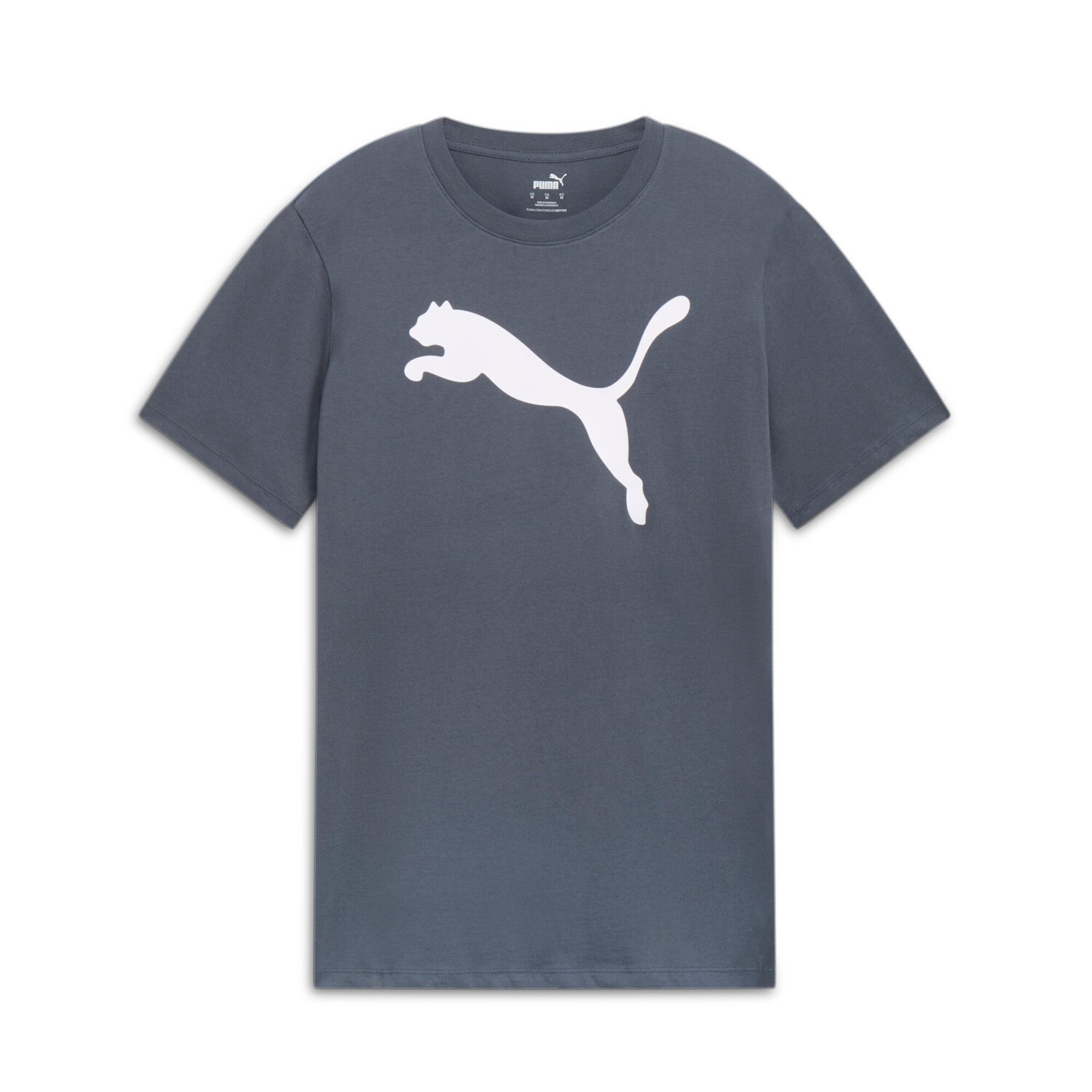 

Мужская футболка PUMA Essentials Big Cat, цвет Galactic Gray
