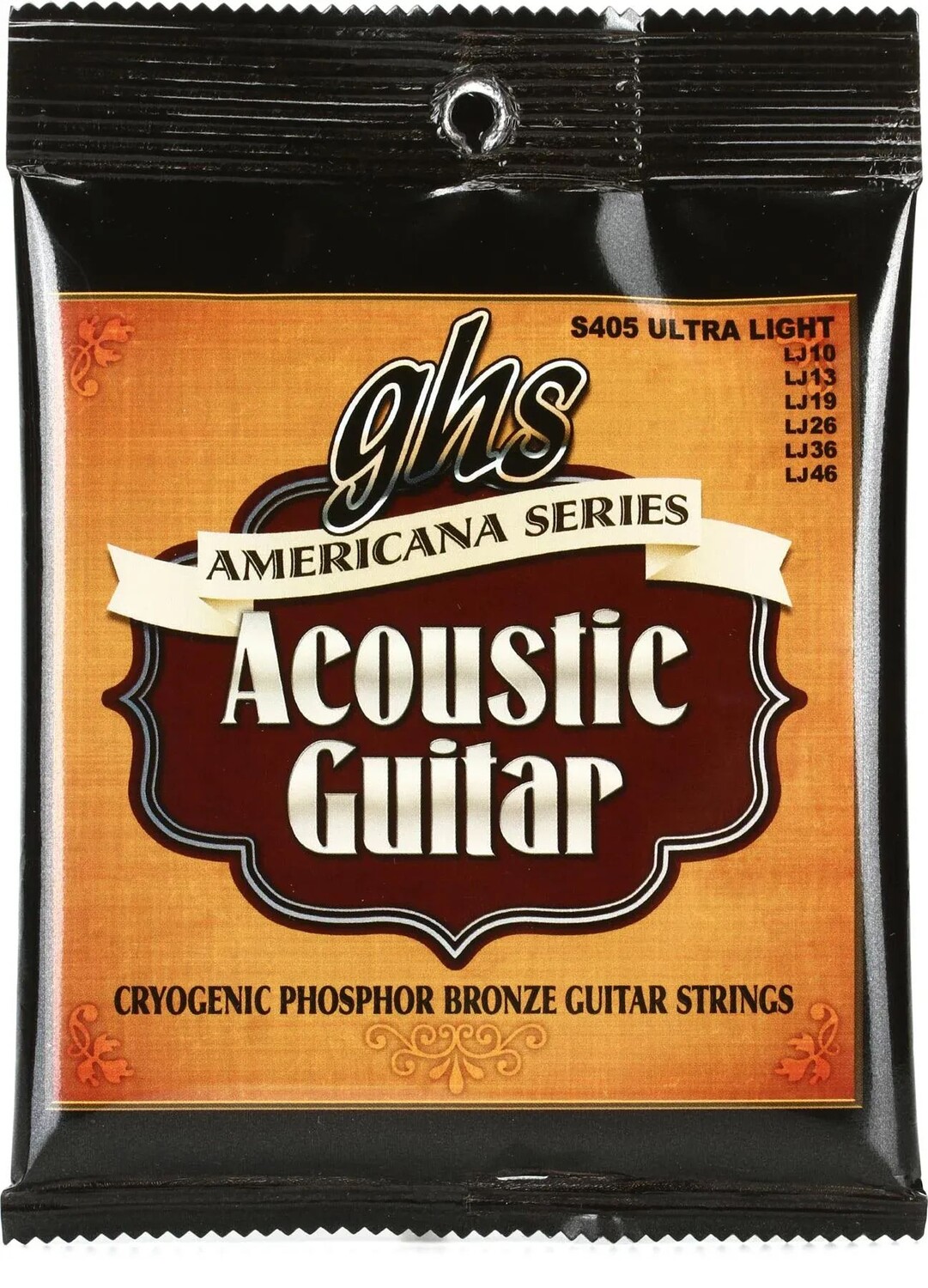 

Струны GHS S405 Americana Series для акустической гитары бронзового цвета — .010-046 Ultra Light