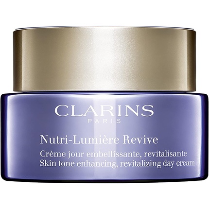 Nutri-Lumiere Revive дневной крем 50 мл, Clarins дневная эмульсия для зрелой кожи 50 мл clarins nutri lumiere