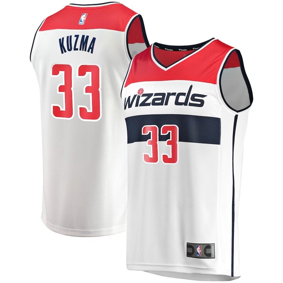 

Джерси Fanatics Branded Washington Wizards, белый