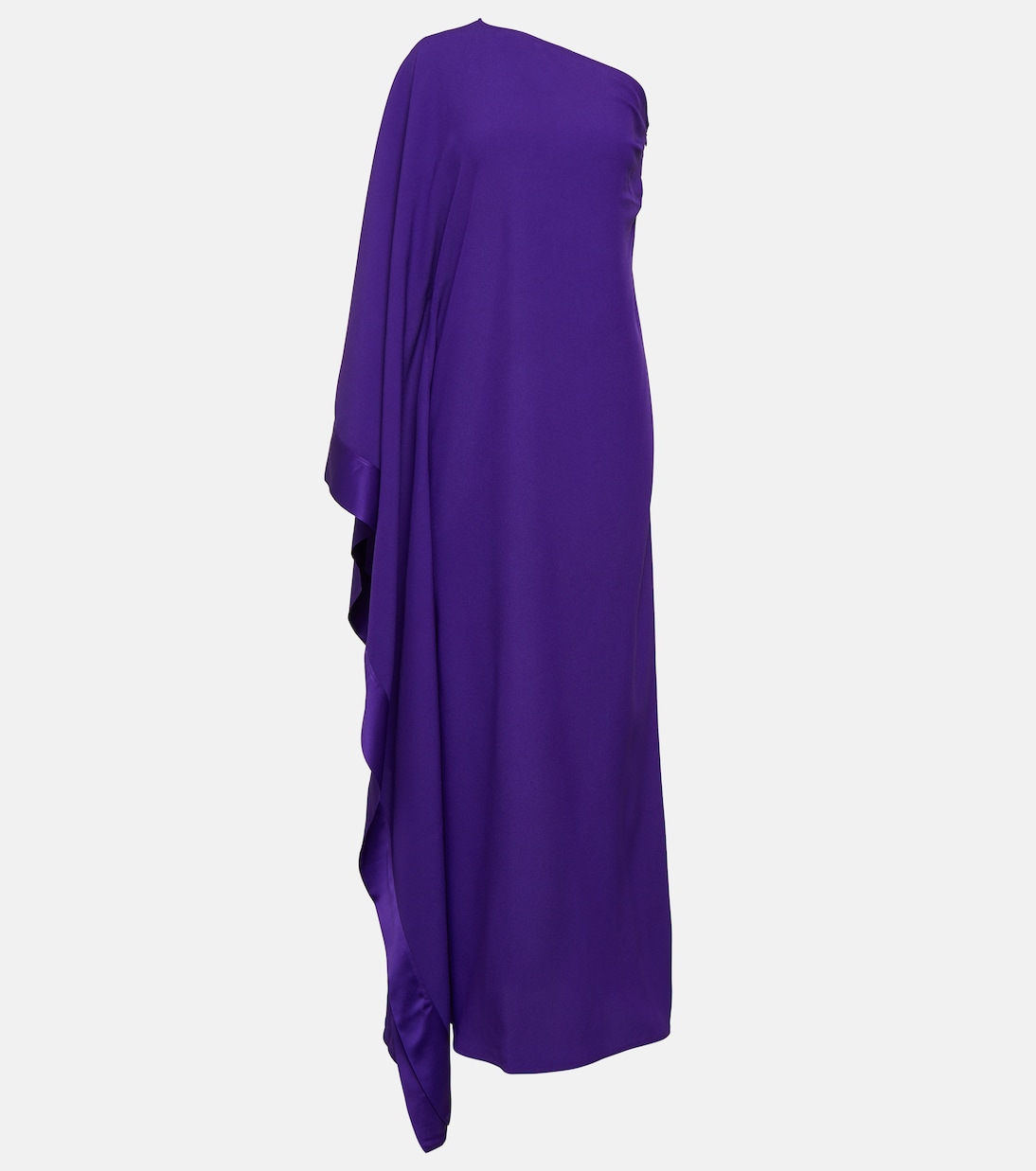 Креповое платье betsy на одно плечо Taller Marmo, фиолетовый цена и фото